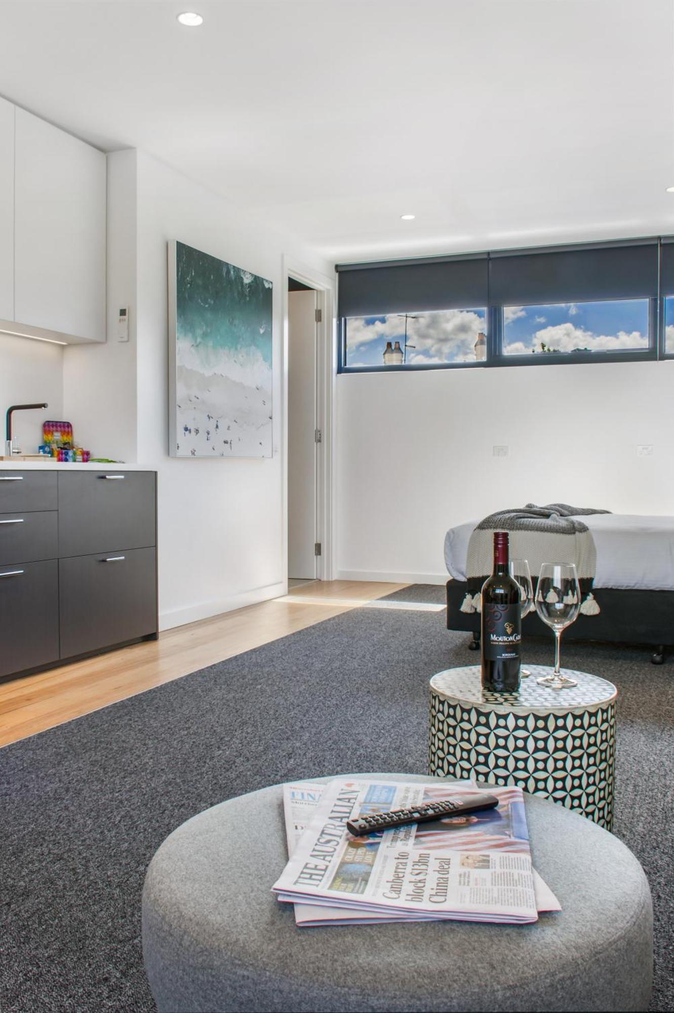 Stylish Studio With Great Amenities Near Beachside Melbourne Bagian luar foto